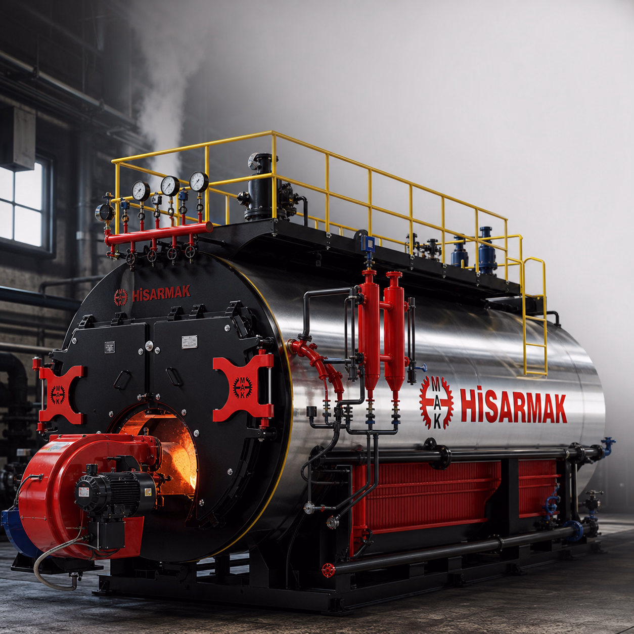 What is the lifespan of a steam boiler?