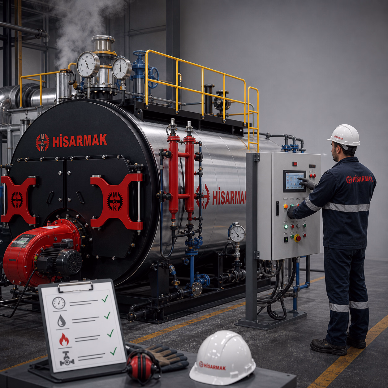 Steam Boiler Operating Instructions